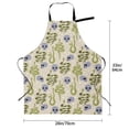 thumbnail image 5 of Lsque Skull Snake Waterproof Apron Chef Aprons for Men Heavy Duty Chemical Work Apron Extra Long Grilling Aprons with Adjustable Bib Apron, 5 of 9