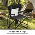 thumbnail image 4 of Alvantor Outdoor Folding Rocking Camping Chair, Portable Mesh Lawn Chairs with Comfortable Mesh Backrest, Waterproof Armrests and Sturdy Frame, 4 of 7