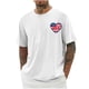 thumbnail image 2 of Tops para hombre, blusas y camisas de cuello redondo y manga corta para hombre, blusas casuales de moda con cuello redondo y estampado para hombre, blusas de poliéster para hombre., 2 of 6