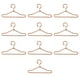 thumbnail image 1 of 10 perchas de metal para muñecas de 1/3, 1/6, 1/8 y 1/12, para abrigos, vestidos y pantalones. 40 mm de oro rosa, 1 of 8