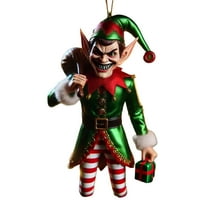 Christmas Legends Ornament – Whimsical Folklore Inspired Holiday Tree Decoration, Easy Hang Mantel Wreath Party Decor Rustic Traditional Storybook Christmas Home Accent Present Idea