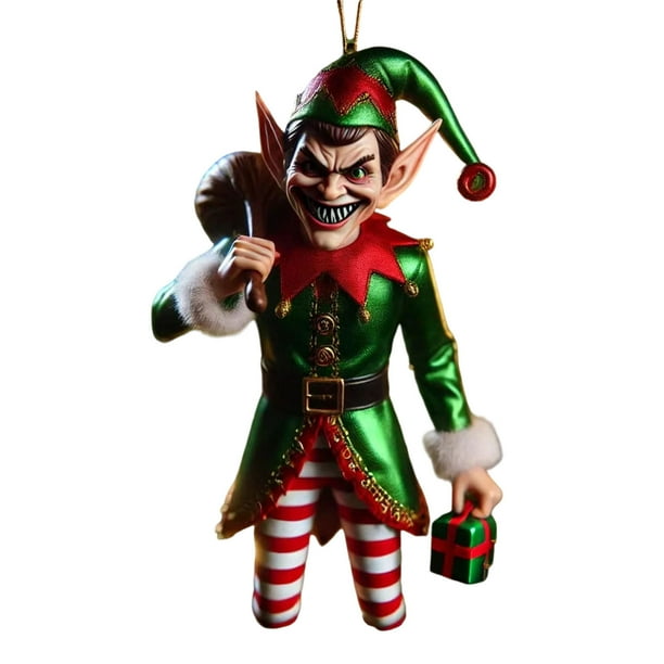 Adornos navideños, adornos navideños, regalos navideños Adorno de leyendas navideñas Un helicóptero