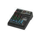 thumbnail image 2 of Mixeur Professionnel Console de Mixage Sonore 4 Canaux pour Contrôleur d'Interface DJ Table Numérique Nouvelle Carte, 2 of 8
