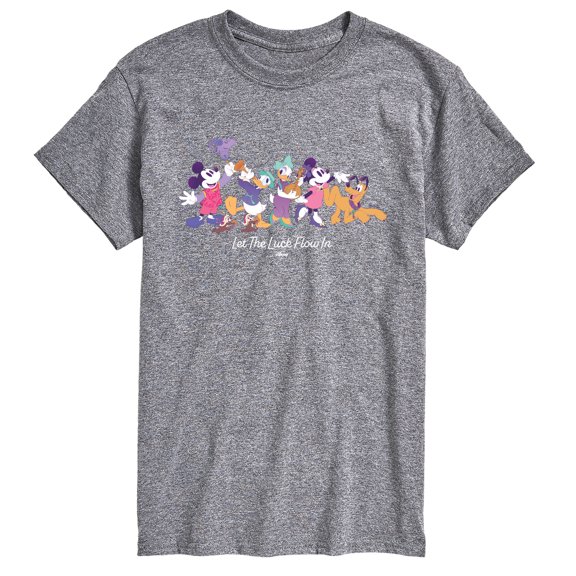 Disney - Let The Luck Flow In Short Sleeve Graphic T-Shirt