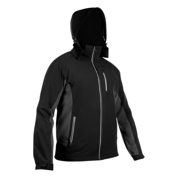 Paquete 20 piezas Chamarra deportiva con capucha removible azul L