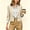Beige, variant on Womens Fashion Cropped Jacket 2026 Business Casual 3/4 Sleeve Black Blazer Lapel Collar Short Work Suit Jackets Gray XL