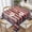 Red Wood Grain, variant on Fall Thanksgiving Square Tablecloth 54×54 Inch Water-Resistant Washable Fabric Reusable Watercolor Sunflower Pumpkin Maple Leaf Autumn Farmhous Table Cover for Decoration Indoor Outdoor Dining