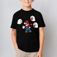 thumbnail image 6 of Super Mario T-Shirts for Boys Girls, Kids 3D Print Short Sleeve, Unisex Crew Neck Tee Shirts for Youth, 6 of 9