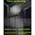 thumbnail image 4 of ASUS ROG Strix G16 Gaming Laptop, AMD Ryzen 9 8940HX (16-core), NVIDIA GeForce RTX 5070 Ti, 64GB DDR5, 1TB SSD, 16" 165Hz 300 nits Display, Anti-Glare, Wi-Fi 6E, Backlit KB, Windows 11 Pro, 4 of 9