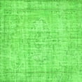 thumbnail image 1 of Ahgly Company Indoor Square Abstract Green Contemporary Area Rugs, 6' Square, 1 of 1