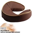 thumbnail image 1 of The LeafTalk Face Cushion - Chocolate, 1 of 1