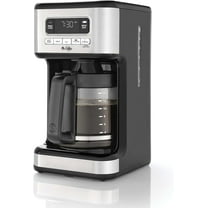 14 Cup Programmable Coffee Maker Stainless Steel