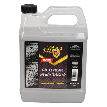 McKee's 37 Graphene Auto Wash (High-Sudsing Snow Foam Car Soap), 128 fl. oz.