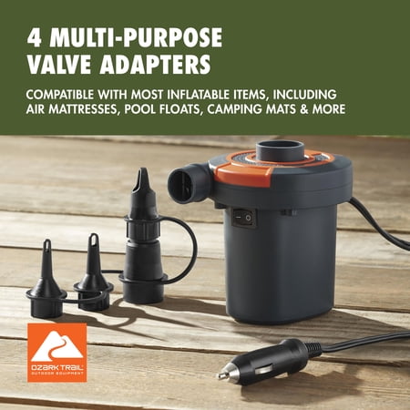 OZARK TRAIL DC 12-VOLT ELECTRIC AIR PUMP