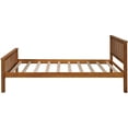 thumbnail image 4 of Harper & Bright Designs Twin Bed Frame Wood Platform Twin Bed No Box Spring Required, Oak, 4 of 7