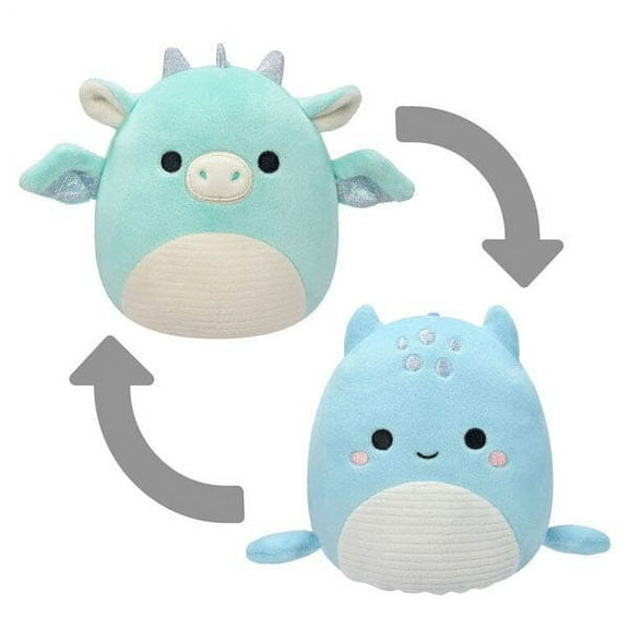 Squishmallows Soft Stuffed Animals and Plush Toy, PP Cotton Blue Green