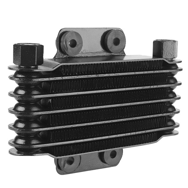 Oil Radiator,6 Row Engine Oil Engine Oil Cooling Motorcycle Oil Cooler Tailored for Perfection