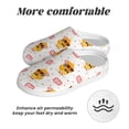 thumbnail image 6 of Yiaed Cute Duck Print Slippers Fuzzy Warm Cozy Slippers Non Slip House Slippers For Indoor Outdoor Slippers House Slippers-11, 6 of 7
