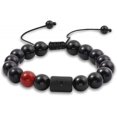 thumbnail image 1 of Pulseras para hombres y mujeres 12 pulseras del zodiaco para jóvenes regalos unisex cuentas ajustables 8mm-10mmaries Feliz Sencillez, 1 of 4