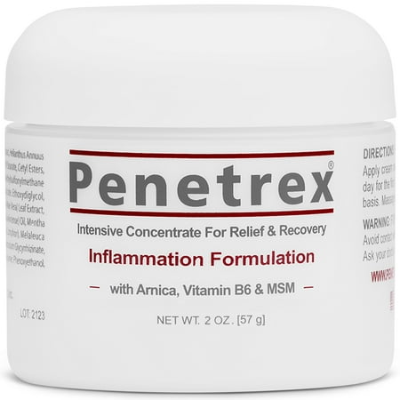 Penetrex Pain Relief Cream [2 Oz] :: Patented Breakthrough for Arthritis, Back Pain, Tennis Elbow, Fibromyalgia, Sciatica, Plantar Fasciitis, Carpal Tunnel, Sore Muscles, Joints & Chronic
