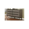 thumbnail image 2 of Benzara Splendiferously Minimal 6 Drawer Dresser, 2 of 6