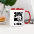 thumbnail image 3 of CafePress - Legends Are Born In August Mugs - 11 oz Ceramic Mug - Novelty Coffee Tea Cup, 3 of 4