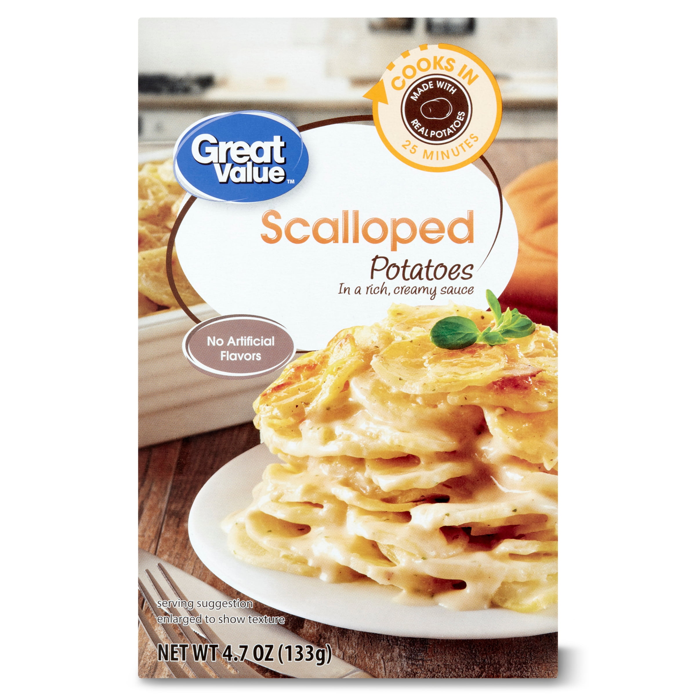 Great Value Scalloped Potatoes, 4.7 oz