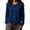 Dark Blue, variant on Women's Base Sweater Cardigan Lightweight Soft Casual Button Front Knit Jacket Long Sleeve Spring Fall Clothes (M, Blue)