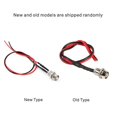 thumbnail image 2 of 4 Pcs 12v 8mm LED Panel Pilot Dash Warning Light Indicator Lamp Car Van Yellow, 2 of 4