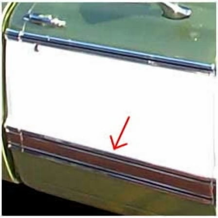 Brothers Trucks MFB60RH Door Molding - Lower - Black - Right