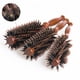 thumbnail image 5 of Cepillo de cerdas con mango de madera para peinar el cabello, para un peinado brillante y sedoso (12 filas en color café intenso), 5 of 5