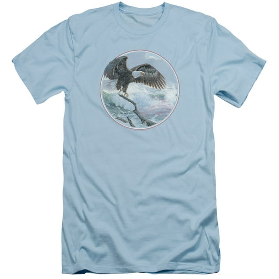Wild Wings Wild Glory S/S Adult 30/1 T-Shirt Light Blue