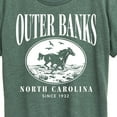 thumbnail image 3 of Instant Message - Outer Banks Running Horse - Women's Short Sleeve Graphic T-Shirt, 3 of 6