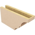 thumbnail image 5 of Ekena Millwork 4"W x 8"H x 16"L Asheboro Woodgrain TimberThane Rafter Tail, Primed Tan, 5 of 6