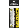 thumbnail image 3 of Anti-Theft Car Vehicle Stickers with GPS Tracking Warning (Pack of 6 Decals), 3 of 6