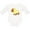 AA-White, variant on Inktastic Easter Duck Triceratops Boys or Girls Long Sleeve Baby Bodysuit