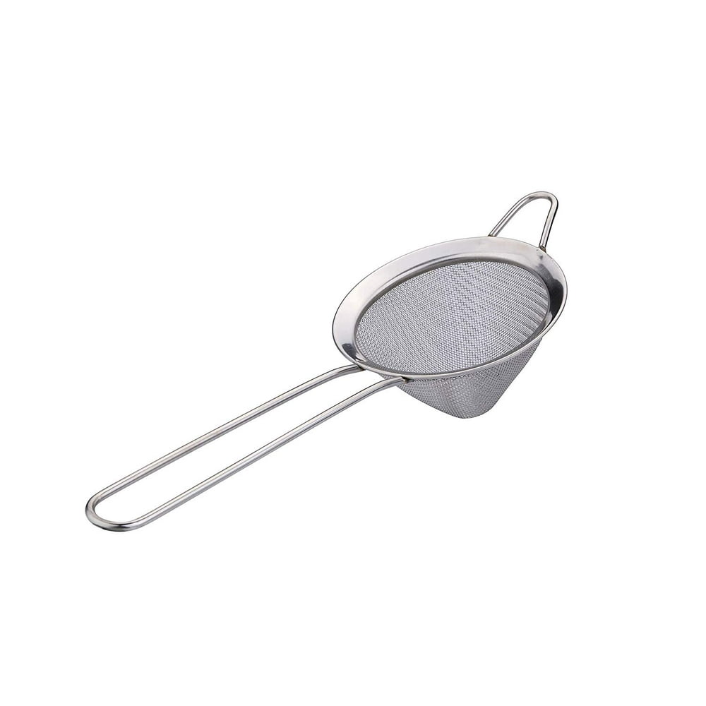 Fine Mesh Strainer, Stainless Steel Cocktail Strainer, Bar Strainer