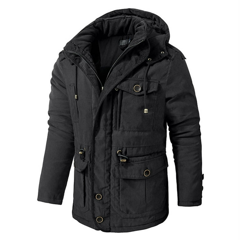 ジャケット・アウター PHENOMENON HOOD MILITARY JKT Men's Military Lightweight Jacket Army Cargo Windbreaker Zip Front