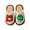 AB17 Coffee, variant on Tisuna Christmas Slippers For Kids Santa Tree Print Anti Easy On Shoes Casual Cute Autumn Winter Kids Christmas Plush Slippers Coffee Size 6-7 Years
