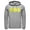 Athletic Heather, variant on Men's Batman Logo Classic Wing Pull Over Hoodie Athletic Heather Large