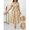 Gold, variant on Women Gold Jacquard Floral 2-Piece Suit Elegant Pleated Midi Dress