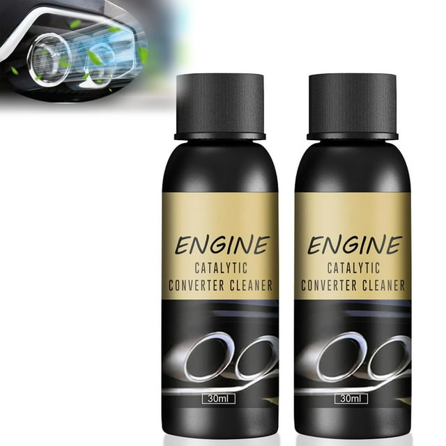 HeeHom Catalytic Converter Cleaner for Gas & Diesel Engines - 30ml Fuel System Treatment to Reduce Emissions & Boost Performance