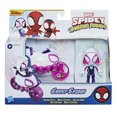 thumbnail image 4 of Marvel Spidey and His Amazing Friends, figurine Ghost-Spider avec Moto-coptère, pour enfants à partir de 3 ans, 4 of 6
