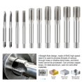 thumbnail image 2 of 1pc Right Hand Thread Tap HSS Machine Plug Tap Metric Screw Tap Drill Thread Tool M2 M3 M4 M6 M7 M8 M10 M12 M14 Hand Tools M2.2x0.45, 2 of 5