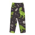thumbnail image 5 of Kll Womens Dinosaur Skeleton Print Pajama Pants Soft Pajama Bottoms For Women Cozy Lounge Pants, 5 of 9