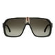 thumbnail image 2 of Lentes de sol Carrera 1014/s 807ha Rectangular negro con dorado unisex, 2 of 4