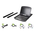 thumbnail image 1 of IOGEAR GCL1916WKITU - console KVM avec Commutateur KVM - 16 ports - PS/2, USB - 18,5" - Rackable - 1366 x 768 60 Hz - VGA - 1U - TAA Compatible, 1 of 4
