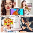 thumbnail image 2 of Soporte para teléfono inteligente Selfie Stick, cámara de seguimiento automático AI Fotos y vídeos de 360° - Transmisión en vivo - Videollamadas - Camarógrafo - Videochat en vivo para iPhone o Android, 2 of 5