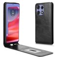 thumbnail image 2 of Folio Phone Case for Moto Edge 50 5G Magnetic Kickstand Cover with Camera Protection Black, 2 of 7