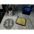 thumbnail image 3 of Carolines Treasures 6106PTHD Orange Tabby Pêche Chats Paire de Porte-Pots, 3 of 3